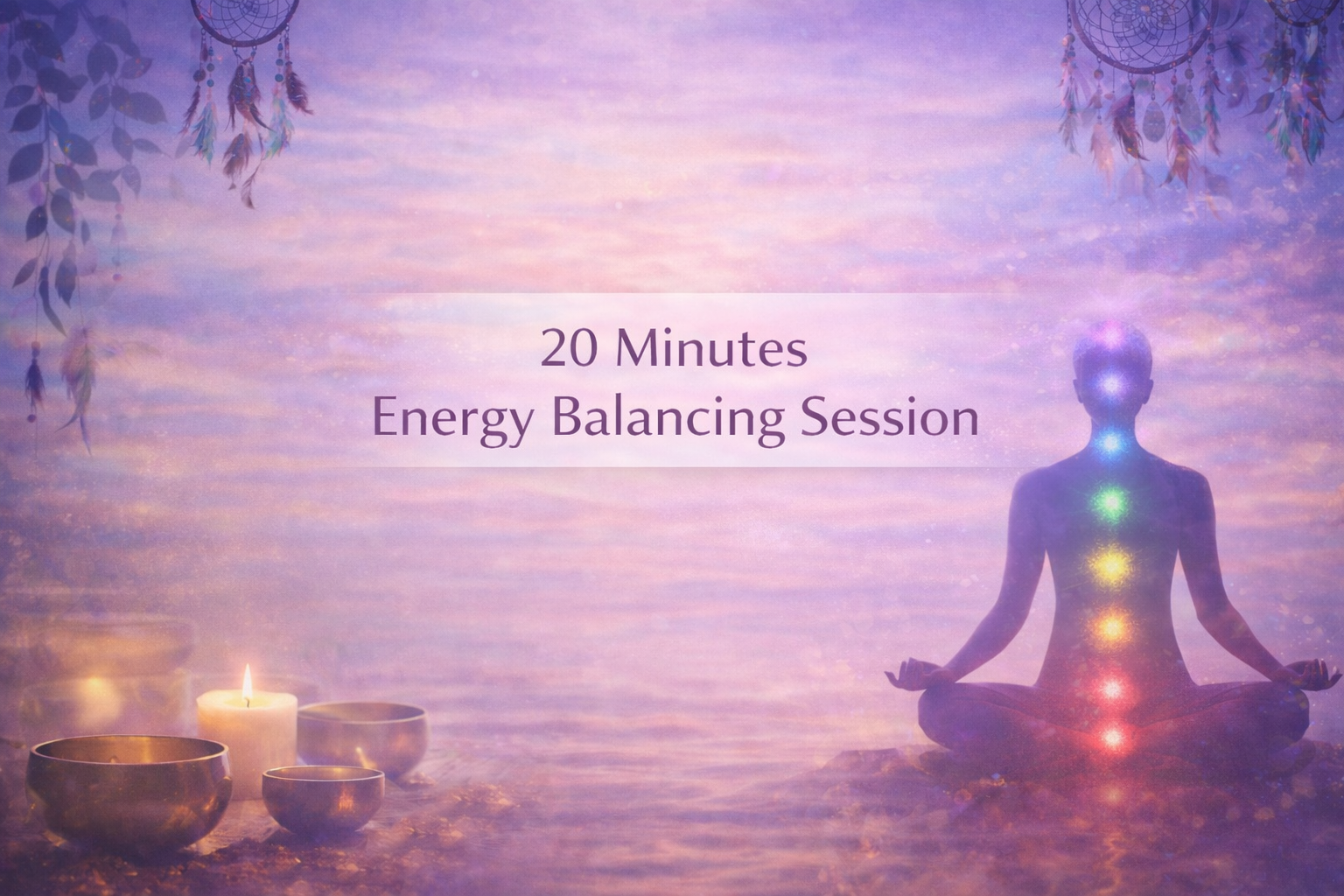 20-Minute Energy Balancing Session at Peaceful Acres Lavender Farm
