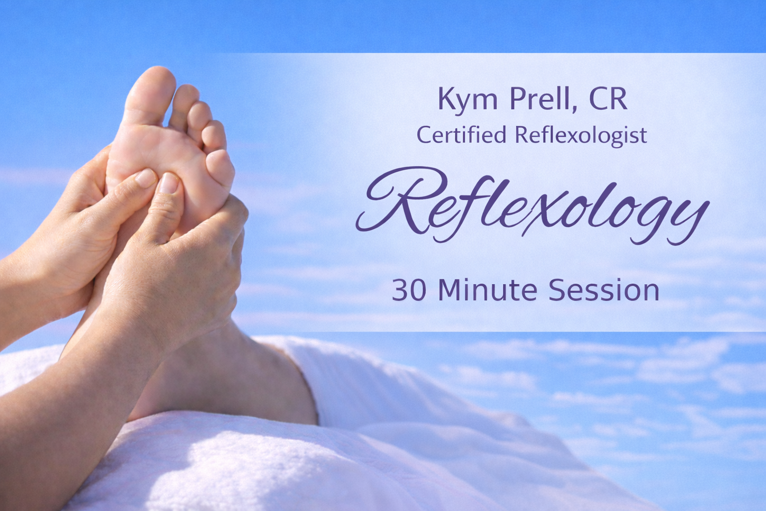30-Minute Reflexology Session at Peaceful Acres Lavender Farm