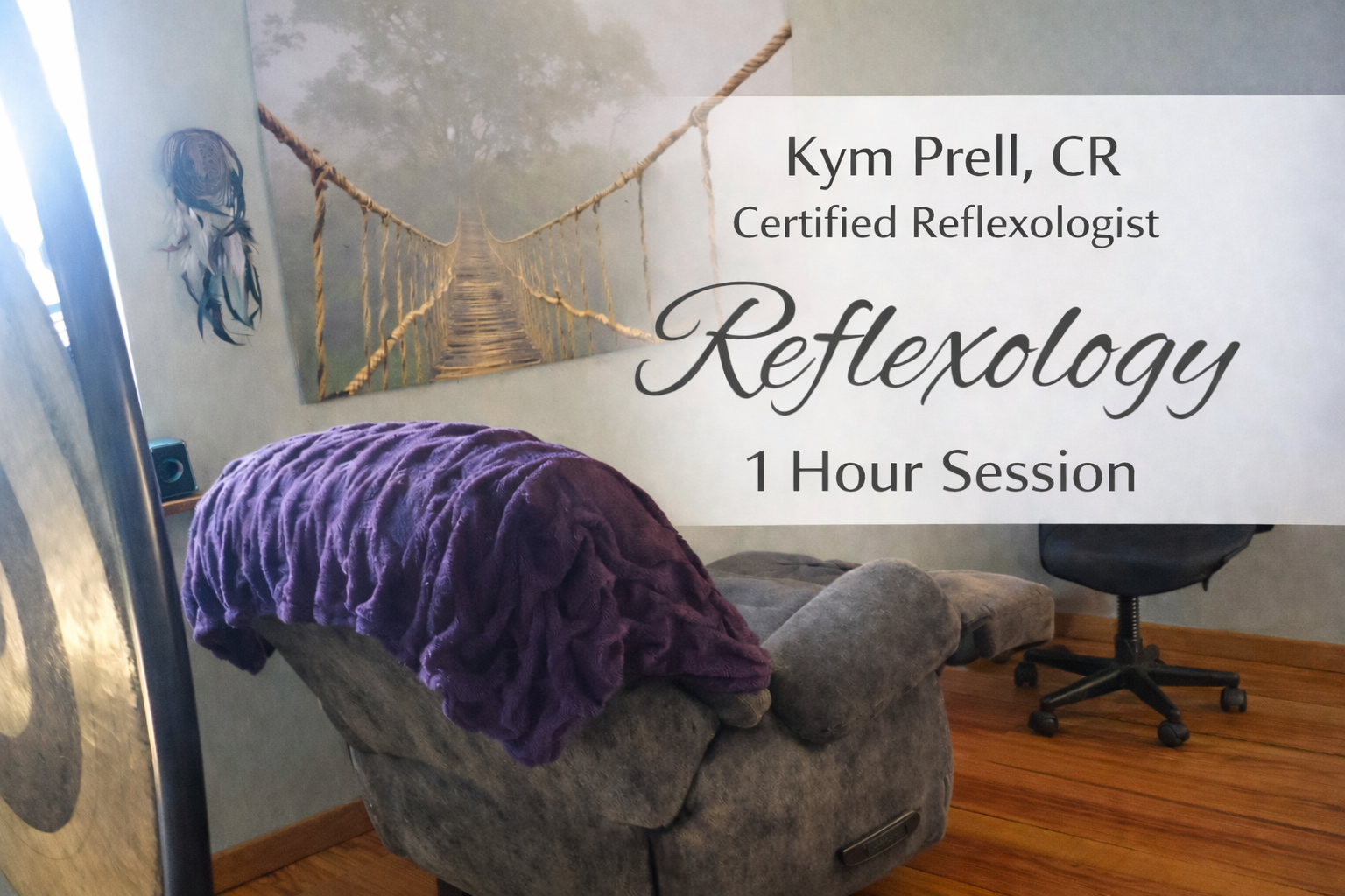 1-Hour Reflexology Session at Peaceful Acres Lavender Farm